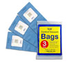 Genuine VALET Blue Vacuum Bags 3 pack